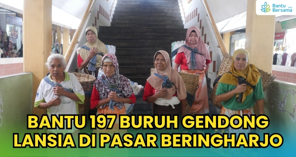 Bantu 197 Buruh Gendong Lansia Di Ps. Bringharjo