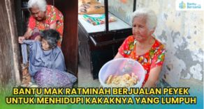 Tolong Dua Lansia Kakak Beradik Hidup Layak!